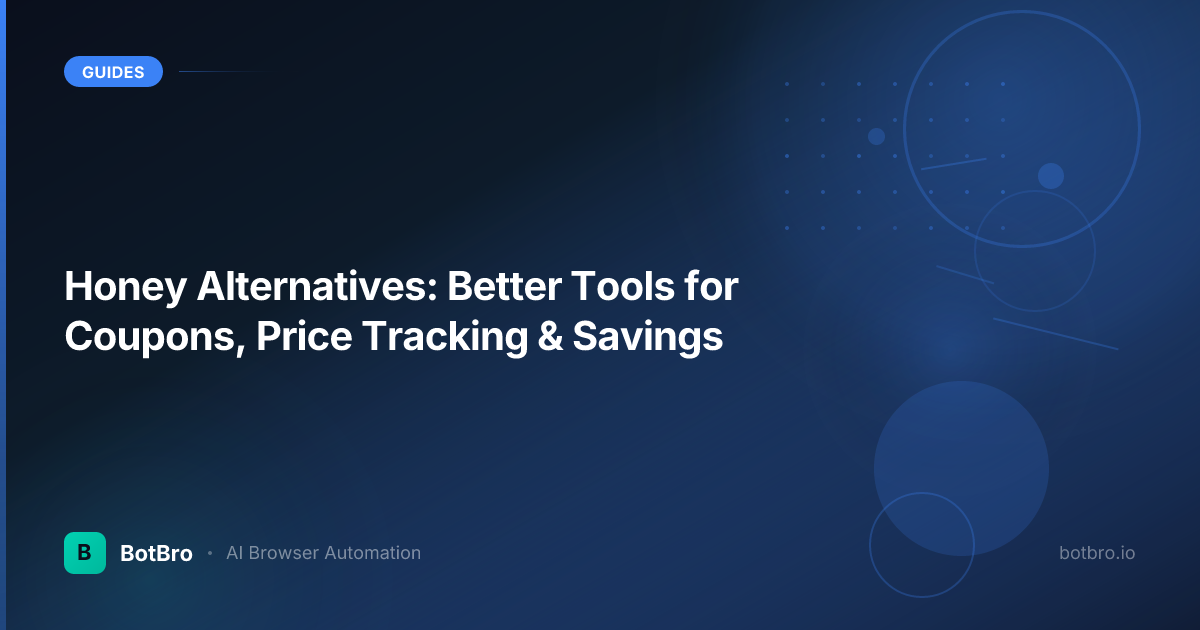 Honey Alternatives: Better Tools for Coupons, Price Tracking & Savings