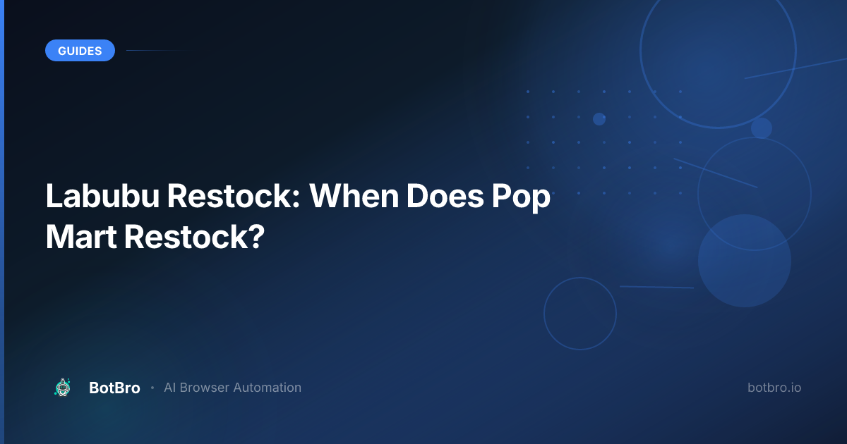 Labubu Restock: When Does Pop Mart Restock?